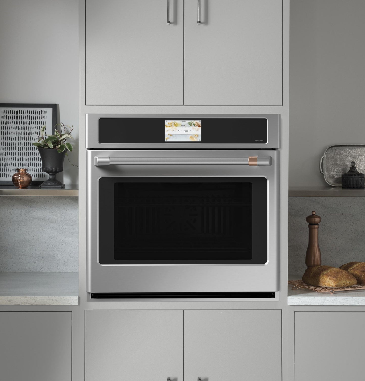 CAFE CKS70DP2NS1 Cafe Cafe 27"" Built-in Single Electric Convection Wall Oven