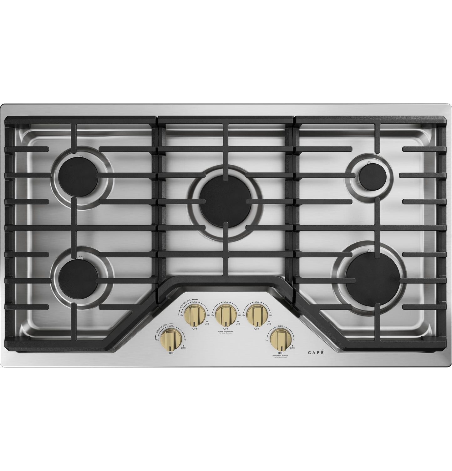 CAFE CGP70362NS1 Cafe 36"" Built-in Gas Cooktop