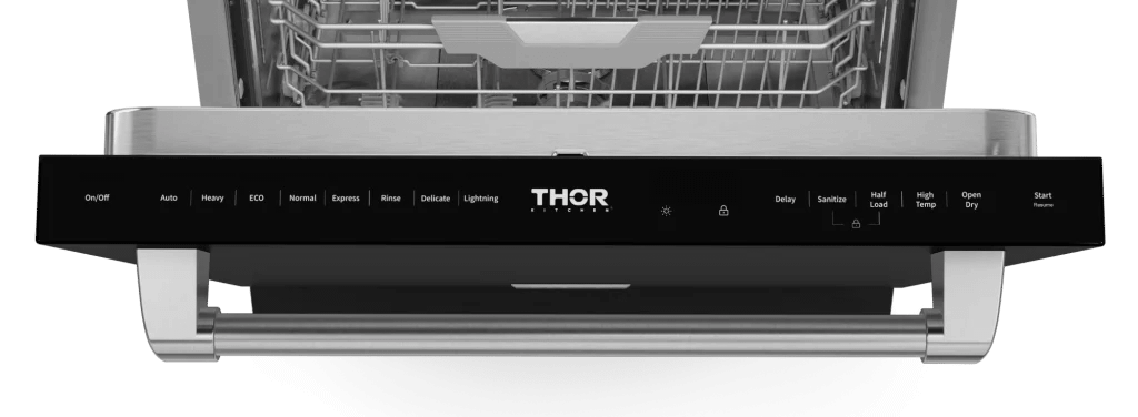 THOR KITCHEN DW24X8BA00SS 24 Inch Dishwasher Stainless Black/stainless Steel | Gordon Ramsay ...
