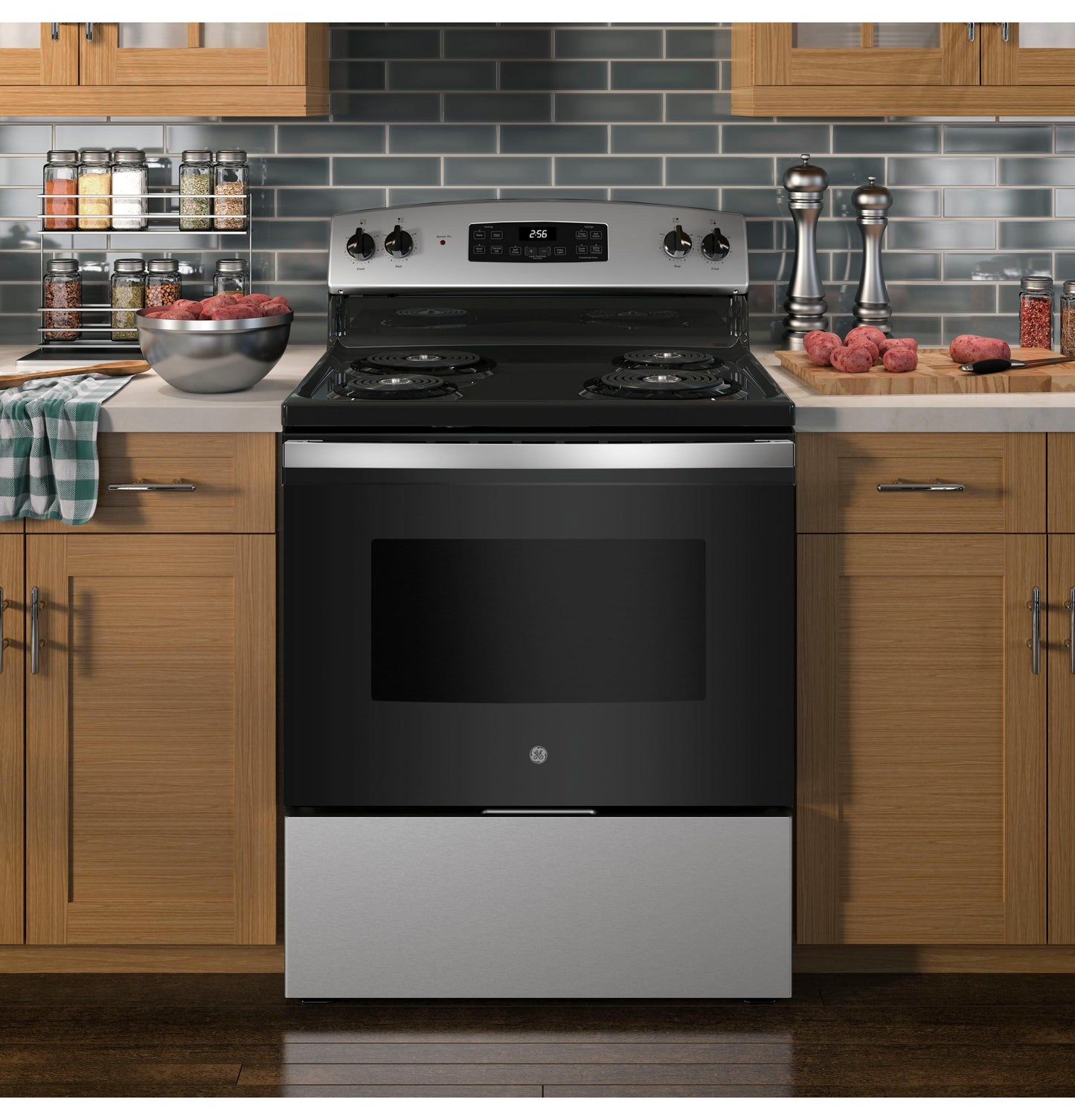 GE APPLIANCES JB256RTSS Ge 30"" Free-standing Electric Range