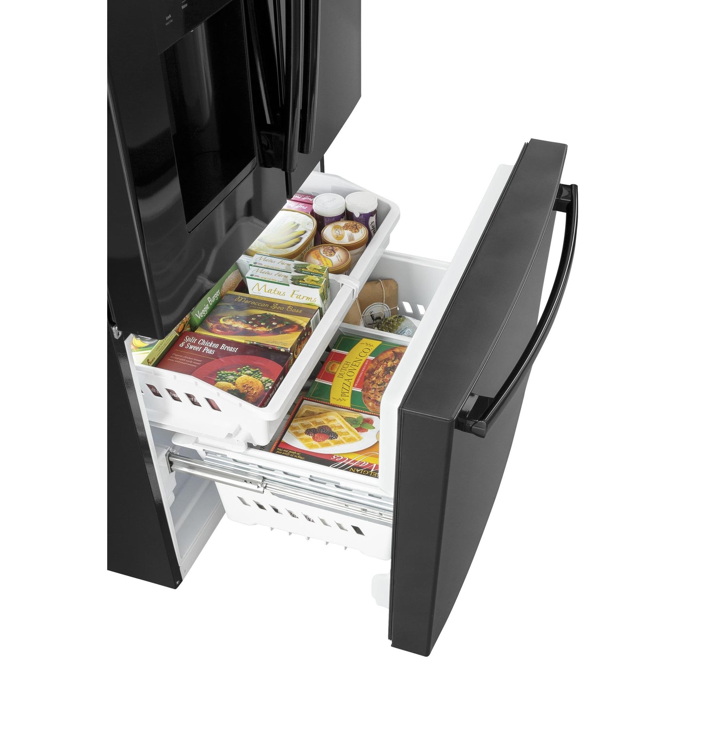 GE APPLIANCES GFE26JGMBB Ge Energy Star 25.6 Cu. Ft. French-door Refrigerator