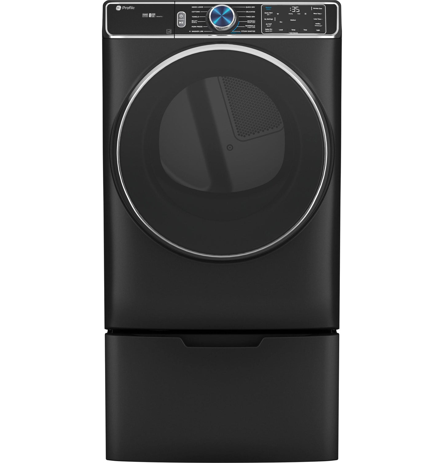 GE APPLIANCES PFD95ESPTDS GE Profile 7.8 Cu. Ft. Capacity Smart Front Load Electric DRYER...
