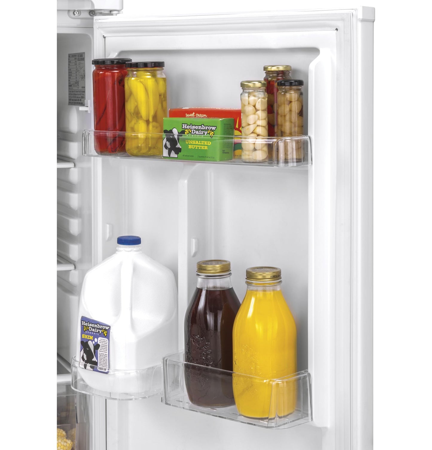 HAIER HA10TG21SW Haier 9.8 Cu. Ft. Top Mount Refrigerator - White