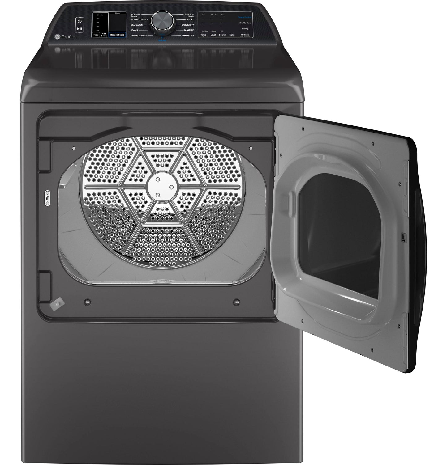 GE APPLIANCES PTD70GBPTDG GE Profile 7.4 Cu. Ft. Capacity Smart Aluminized Alloy Drum GAS...