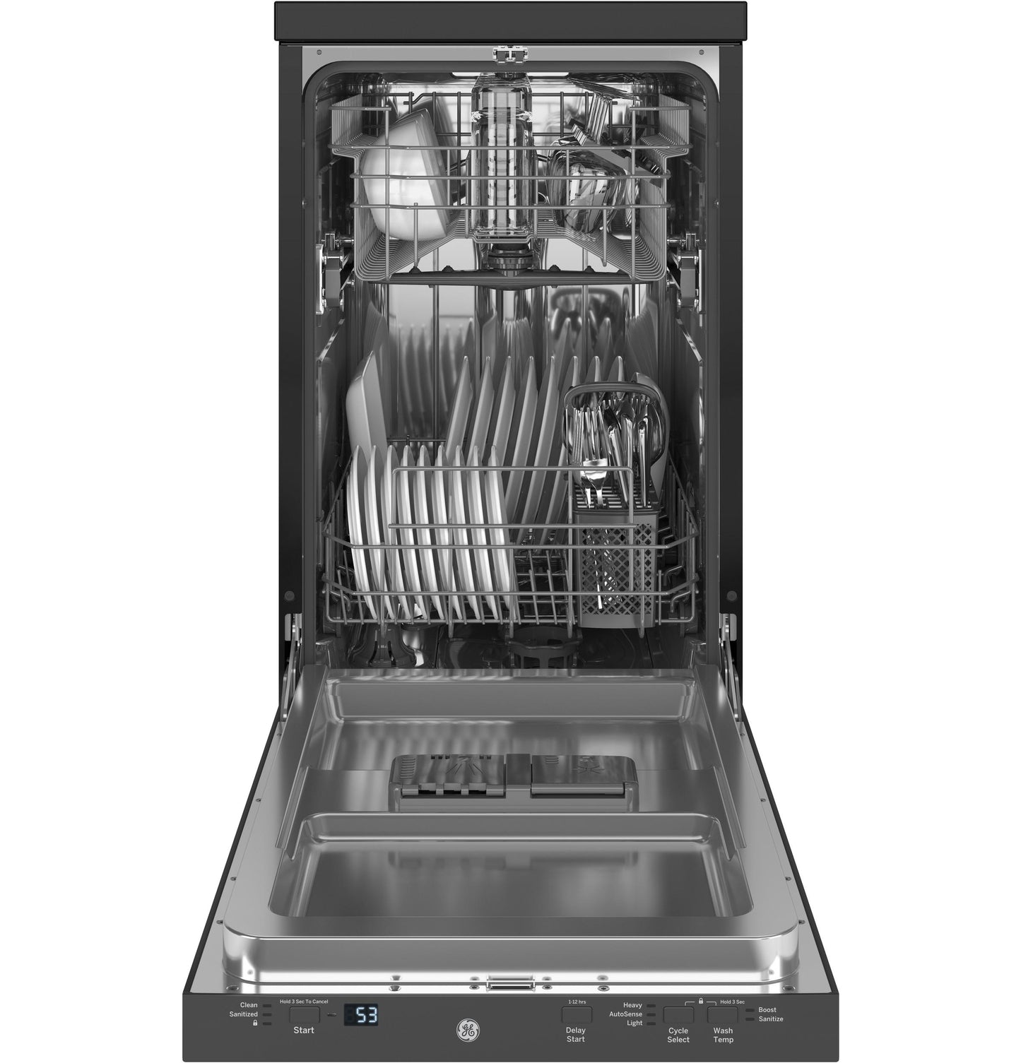 GE APPLIANCES GPT145SSLSS Ge 18"" Portable Dishwasher
