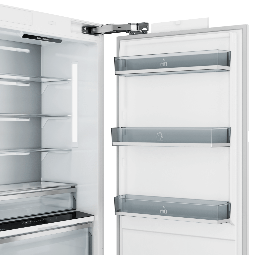 THOR KITCHEN XRF30CRFSS Thor Kitchen 30-inch Built-in Refrigerator Column, Panel Ready - XR...
