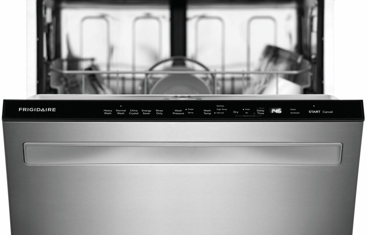 FRIGIDAIRE FDSP4401AS Frigidaire 24"" Stainless Steel Tub Built-in Dishwasher