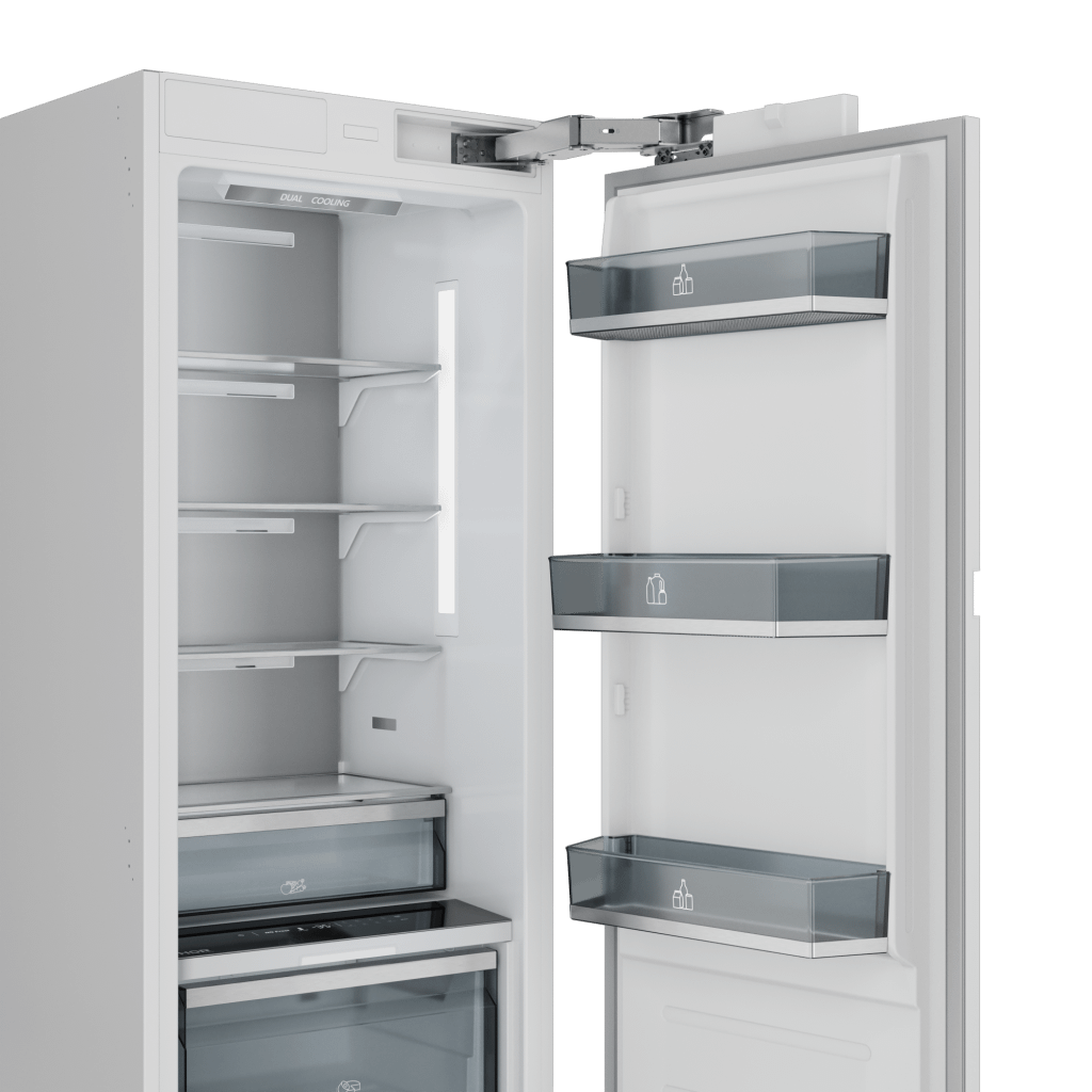 THOR KITCHEN XRF24CRFSS Thor Kitchen 24-inch Built-in Freezer Column, Panel Ready - XRF24CR...