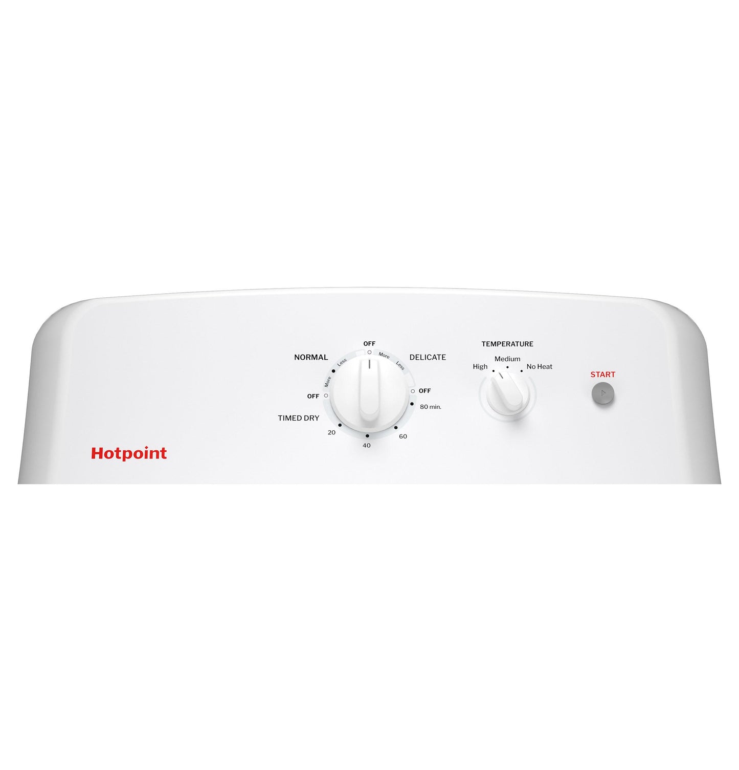 HOTPOINT HTX26EASWWW Hotpoint 6.2 Cu. Ft. CAPACITY  ELECTRIC DRY...