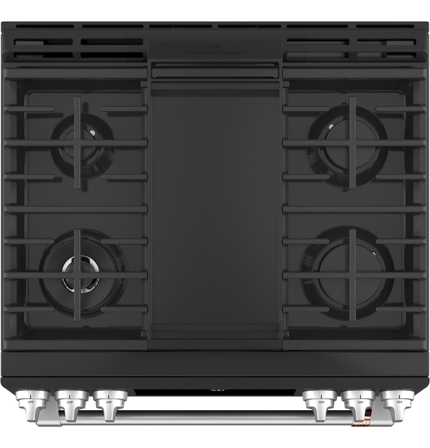 CAFE CGS700P3MD1 Cafe 30"" Slide-in Front Control Gas Oven With Convection RANG...
