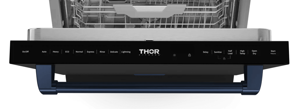THOR KITCHEN DW24X8BA00BLU 24 Inch Dishwasher Stainless Black/navy Blue | Gordon Ramsay SERIES...