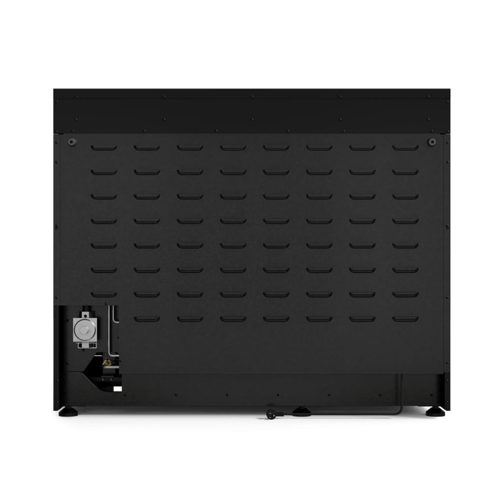 THOR KITCHEN RSG48EBLP 48 Inch Professional Lp Range With Tilt Panel Touch Control In BLAC...