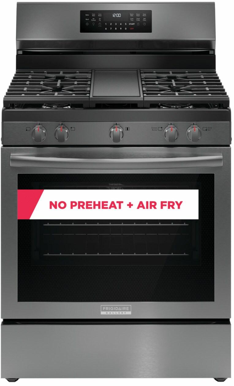 FRIGIDAIRE GCRG3060BD Frigidaire Gallery 30"" Rear Control Gas Range With Total Convection