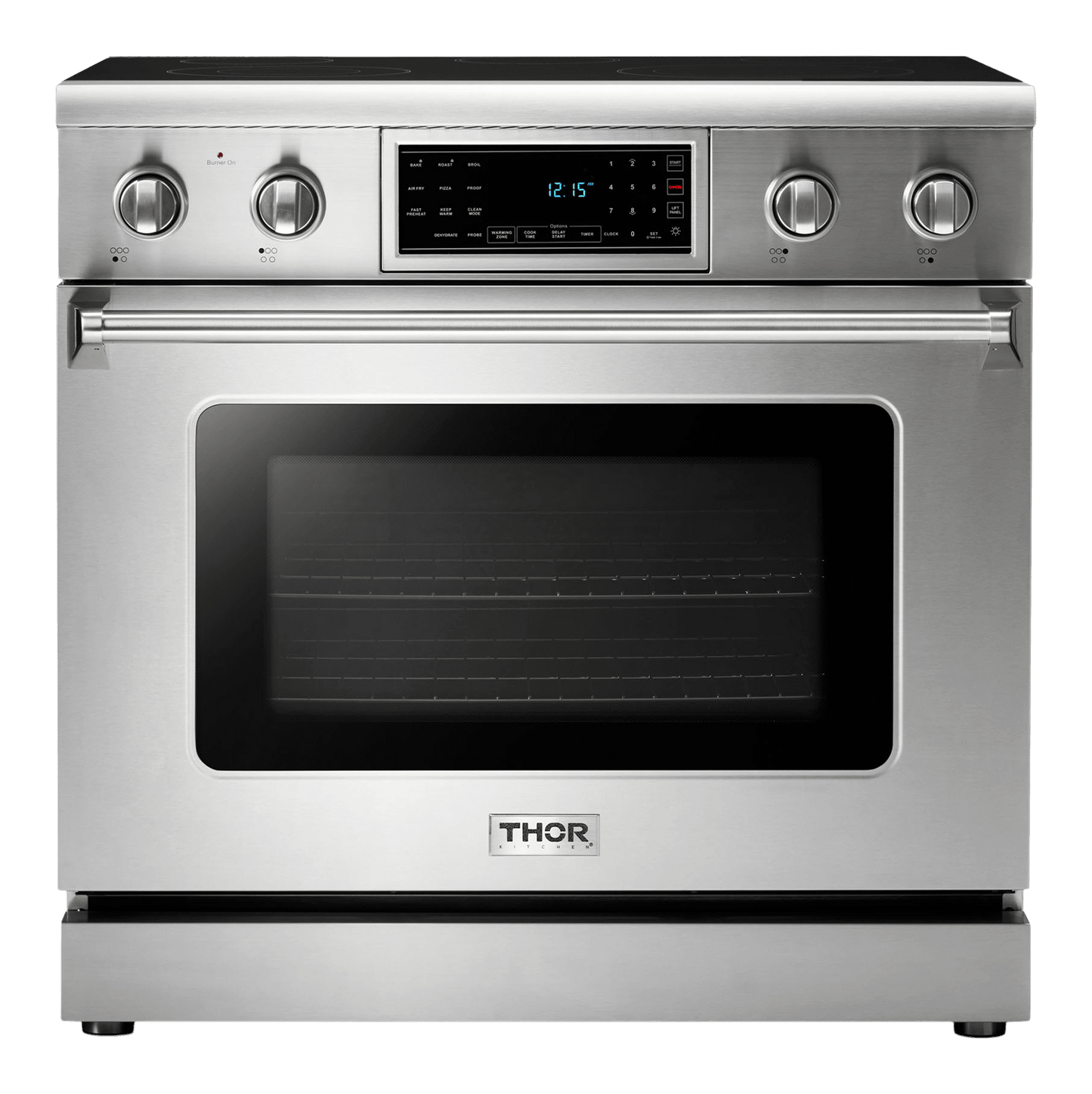 THOR KITCHEN TRE3601 Thor Kitchen 36 Inch Tilt Panel Professional Electric Range