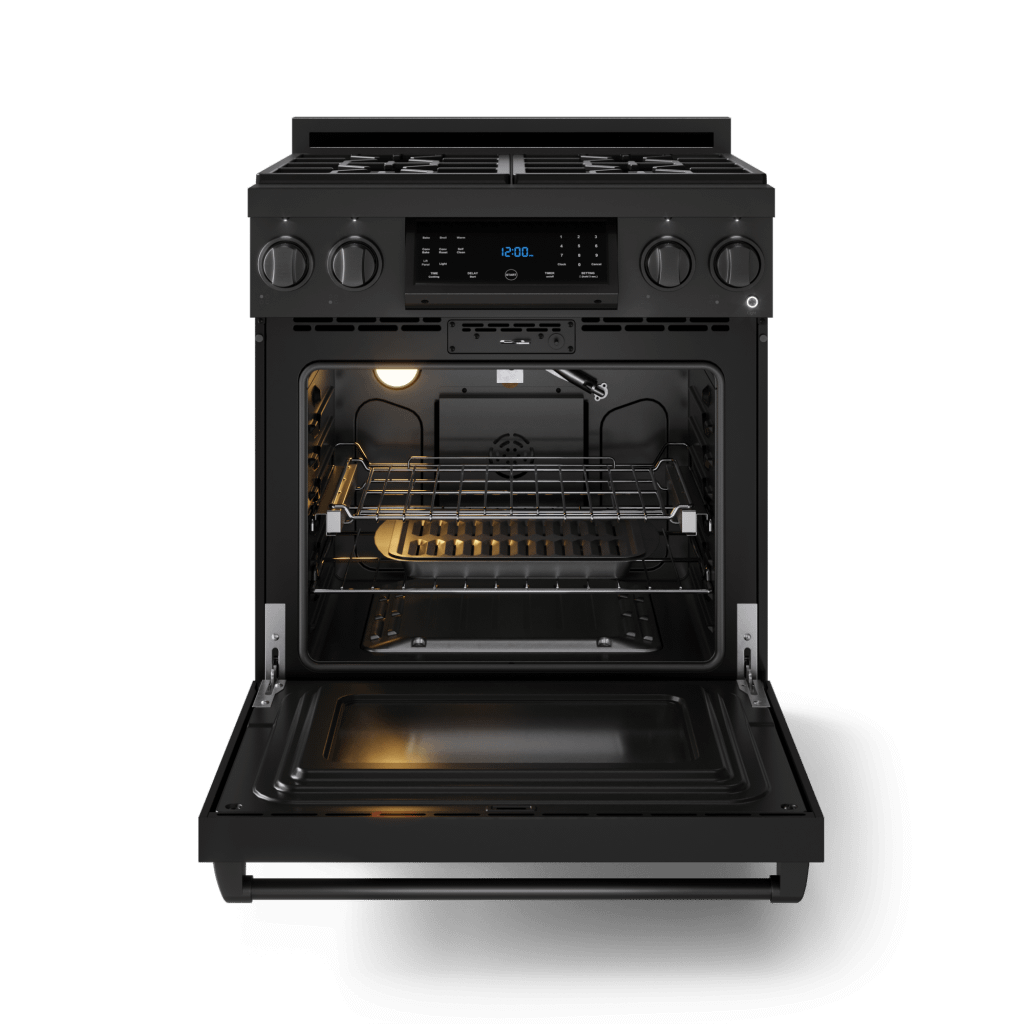 THOR KITCHEN RSG30BLP 30 Inch Professional Lp Range With Tilt Panel Touch Control In BLAC...