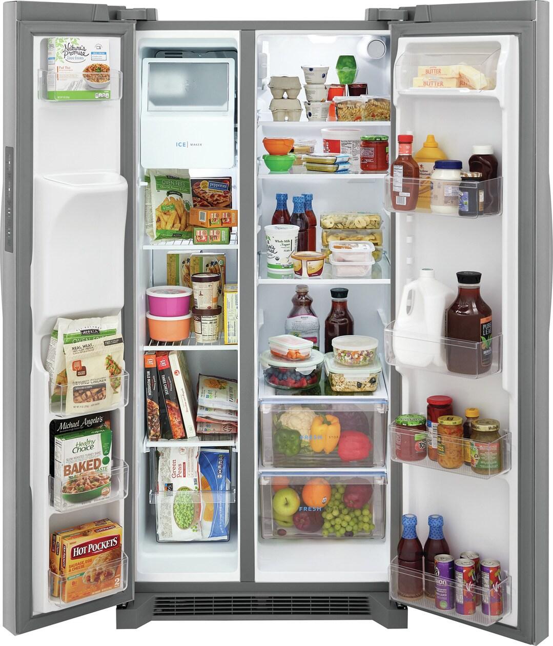 FRIGIDAIRE FRSS2323AS Frigidaire 22.3 Cu. Ft. 33'' Standard Depth Side By Side Refrigerator