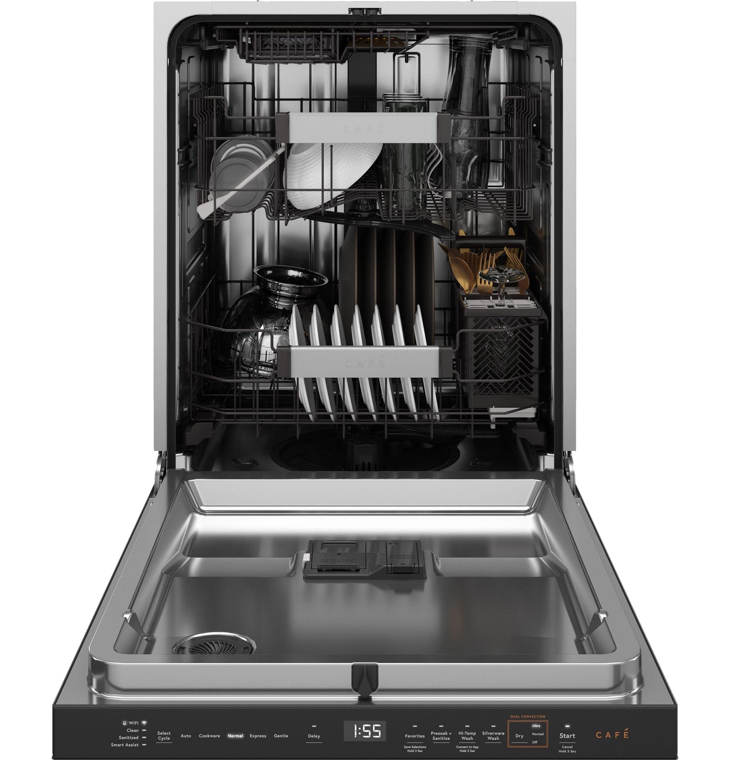 CAFE CDP888M5VS5 Cafe Customfit Energy Star Stainless Interior Smart DISHW...