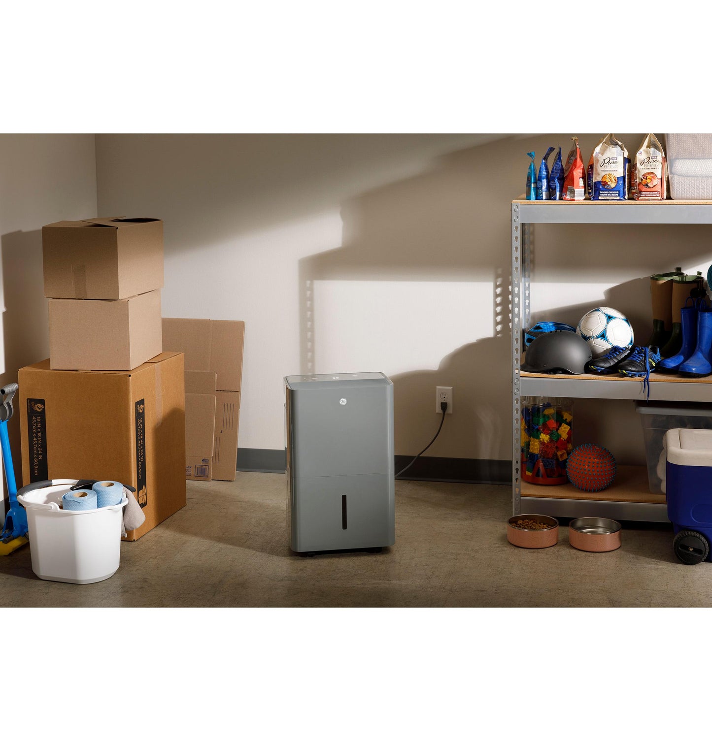 GE APPLIANCES AWYR50LC Ge 50 Pint Energy Star Smart Portable Dehumidifier With SMART...