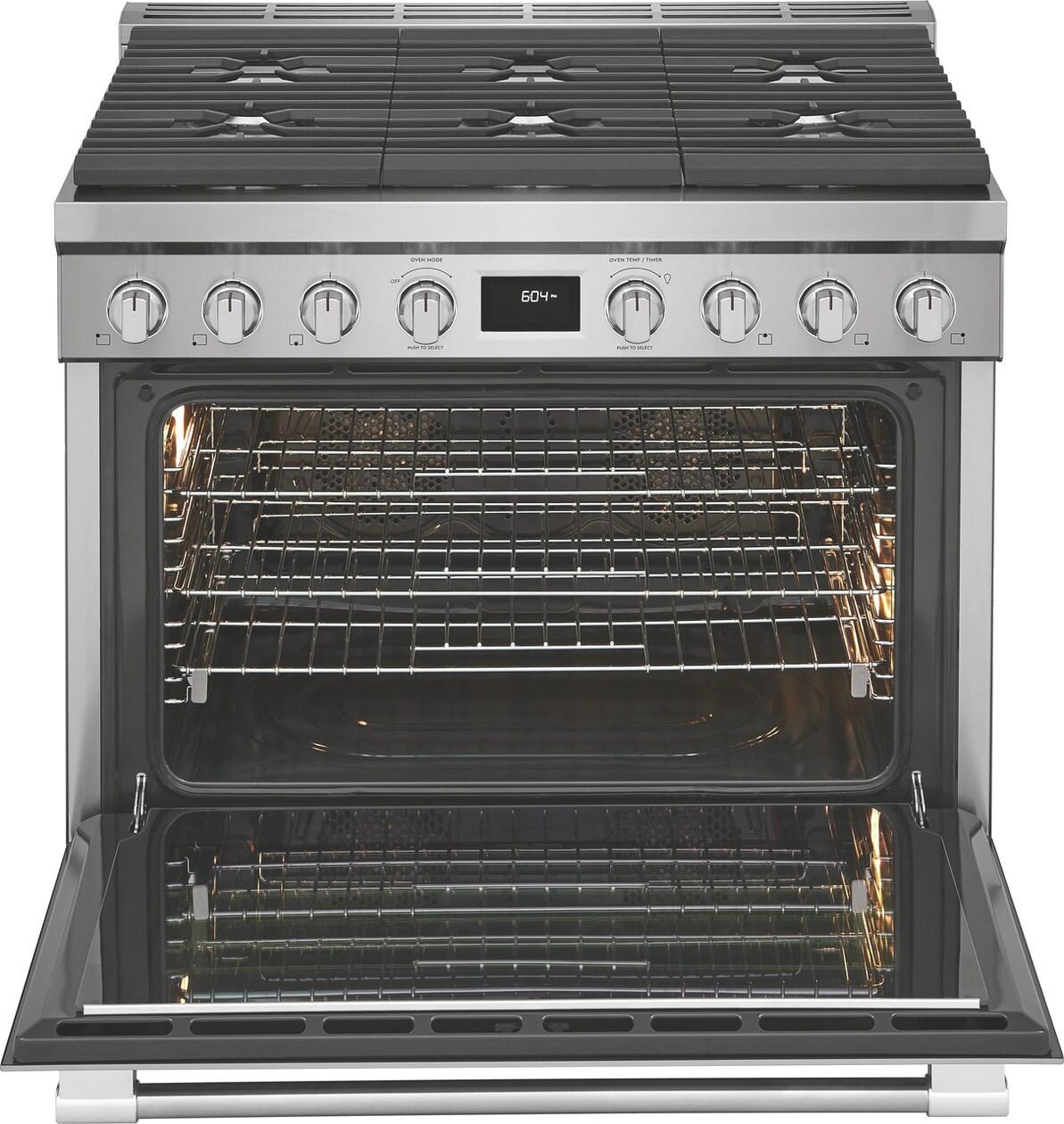 FRIGIDAIRE PCFD3670AF Frigidaire Professional 36"" Dual-fuel Freestanding Range