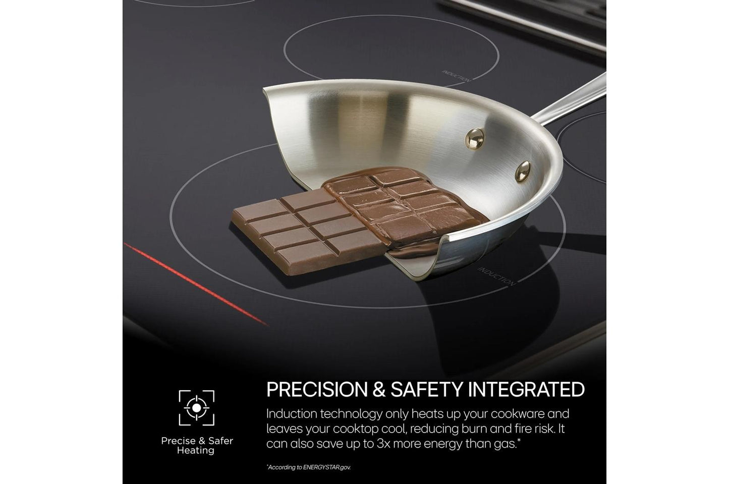 LG LSIL6336FE 6.3 Cu. Ft. Smart Induction Slide-in Range With Instaview, PROBA...