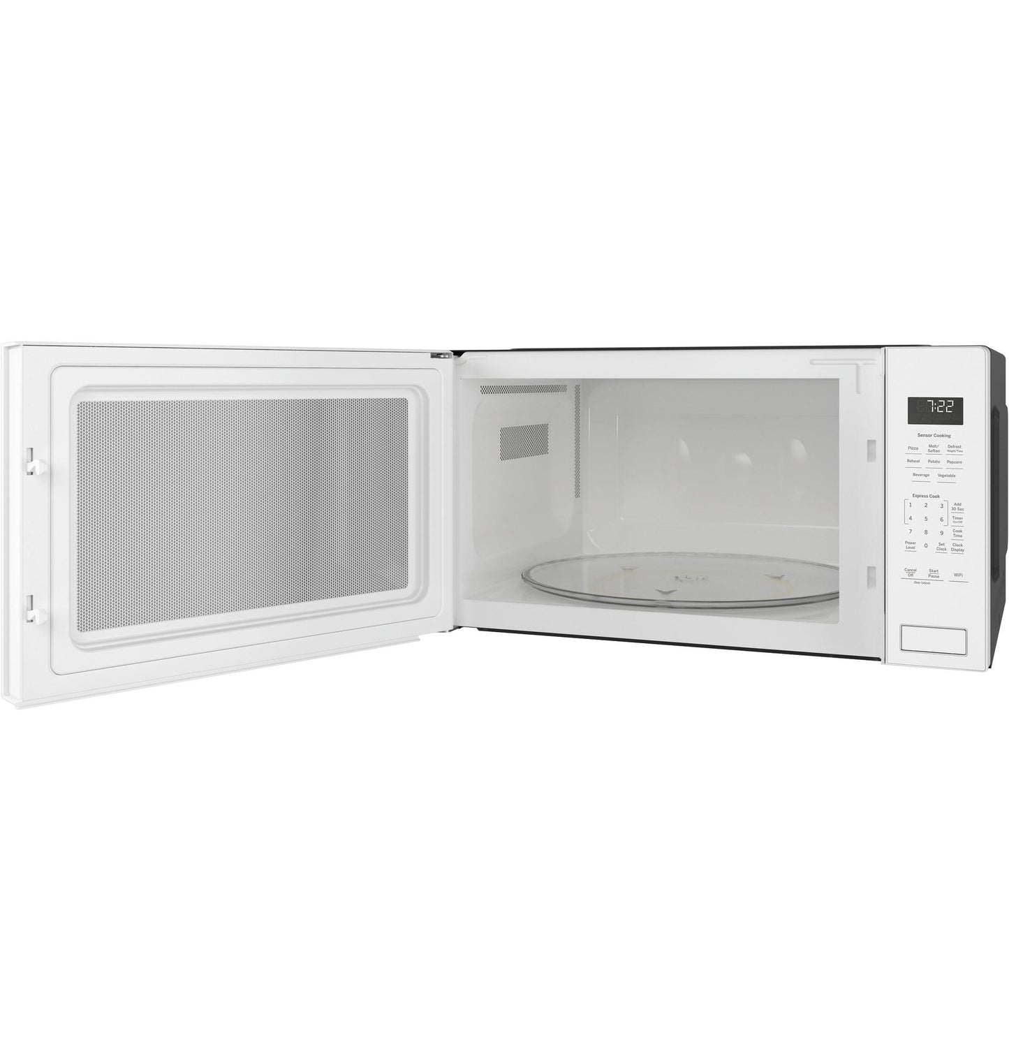 GE APPLIANCES PCWK22U1WWW GE Profile 2.2 Cu. Ft. Built-in Sensor Microwave Oven