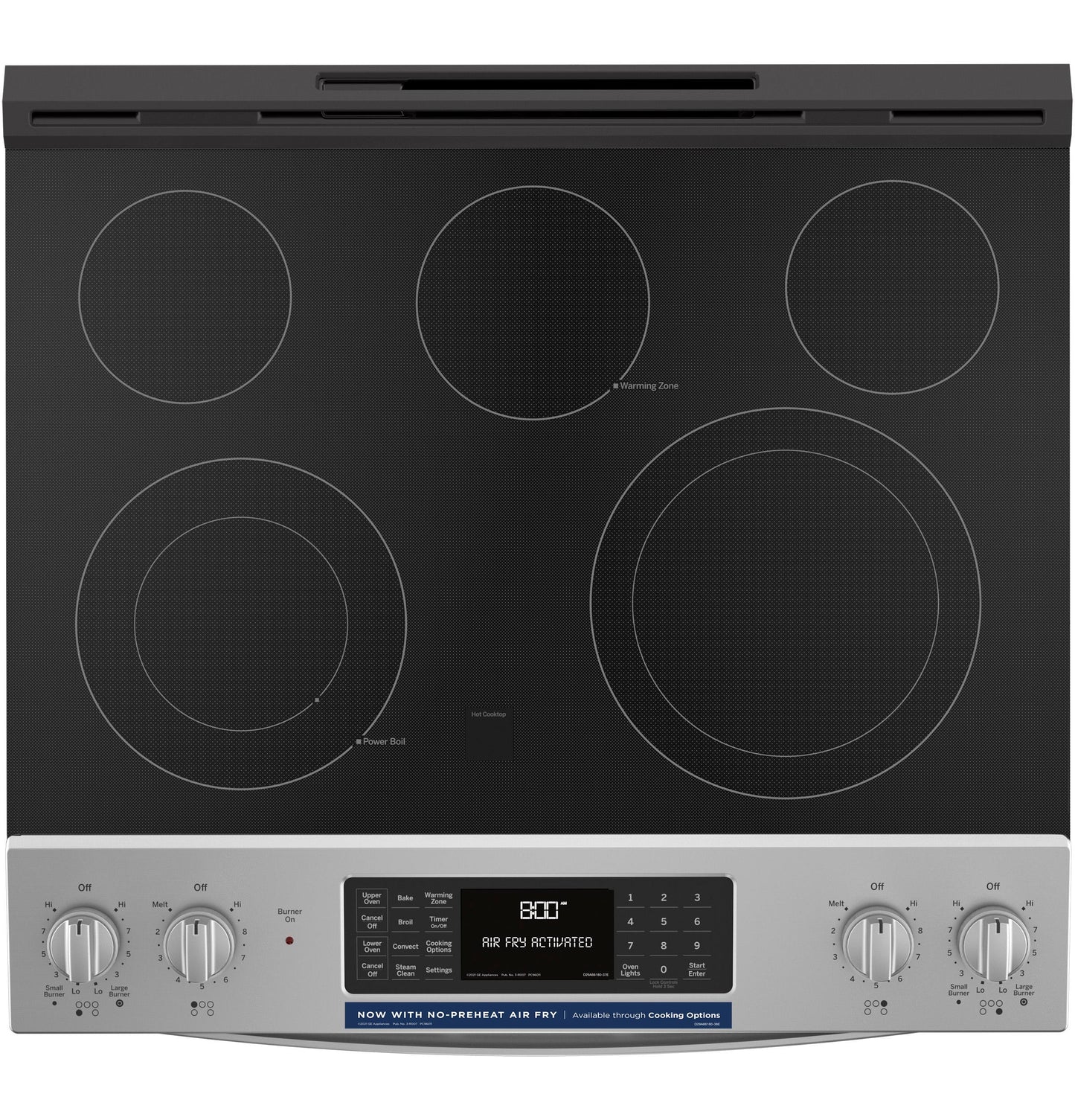 GE APPLIANCES JSS86SPSS Ge 30"" Slide-in Electric Convection Double Oven Range