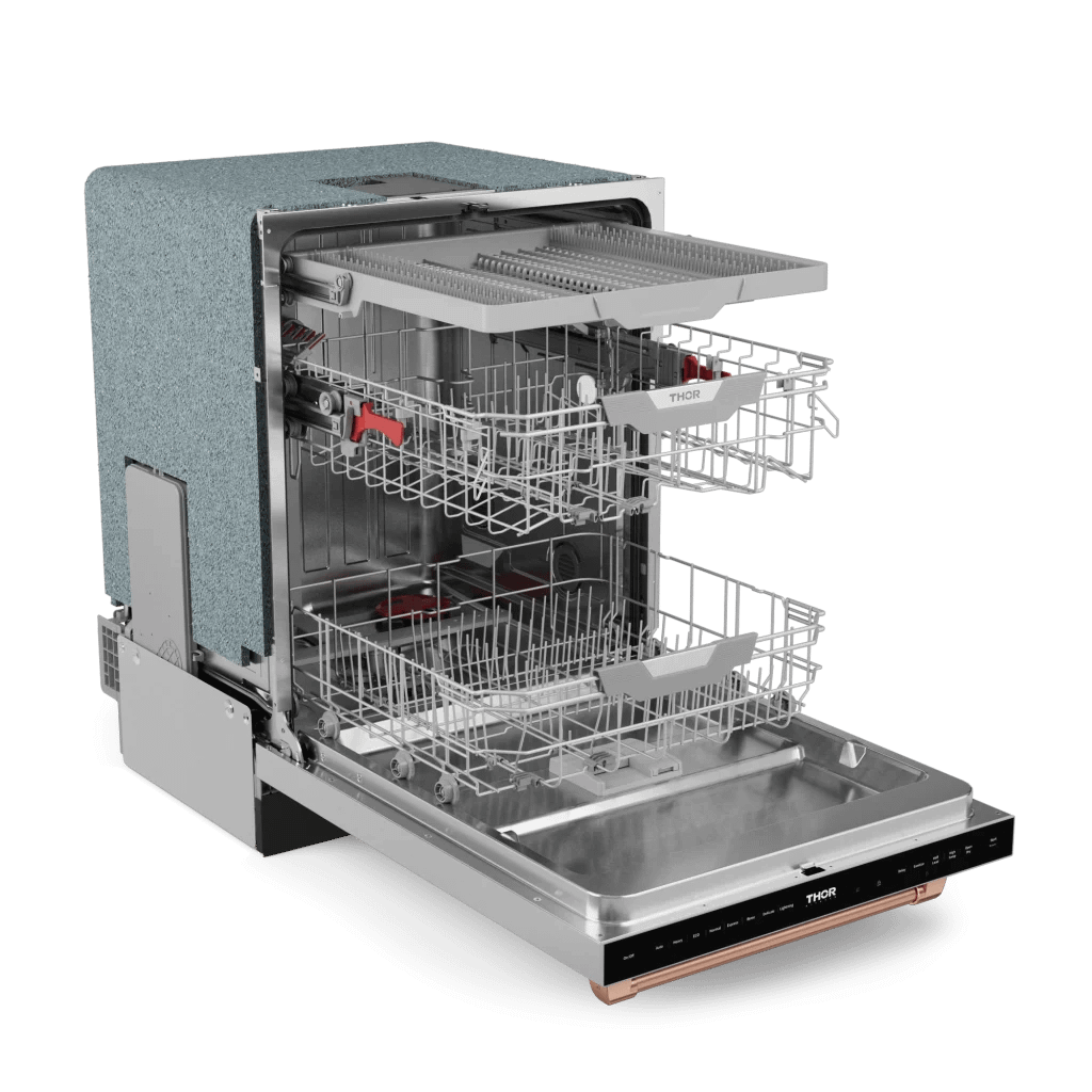 THOR KITCHEN DW24X8BA99RSG 24 Inch Dishwasher Stainless Steel/rose Gold | Gordon Ramsay SERIES...