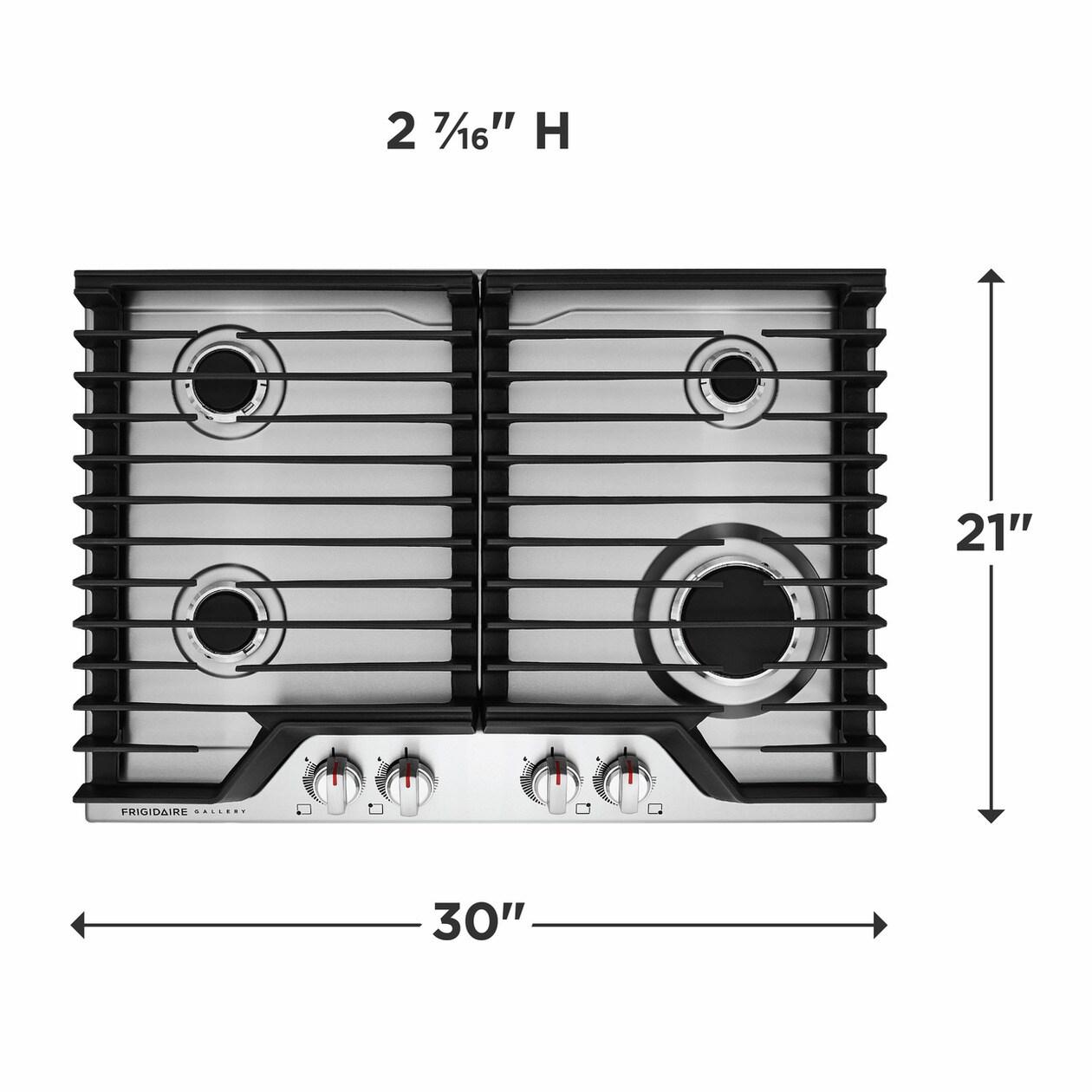 FRIGIDAIRE GCCG3046AS Frigidaire Gallery 30"" Gas Cooktop