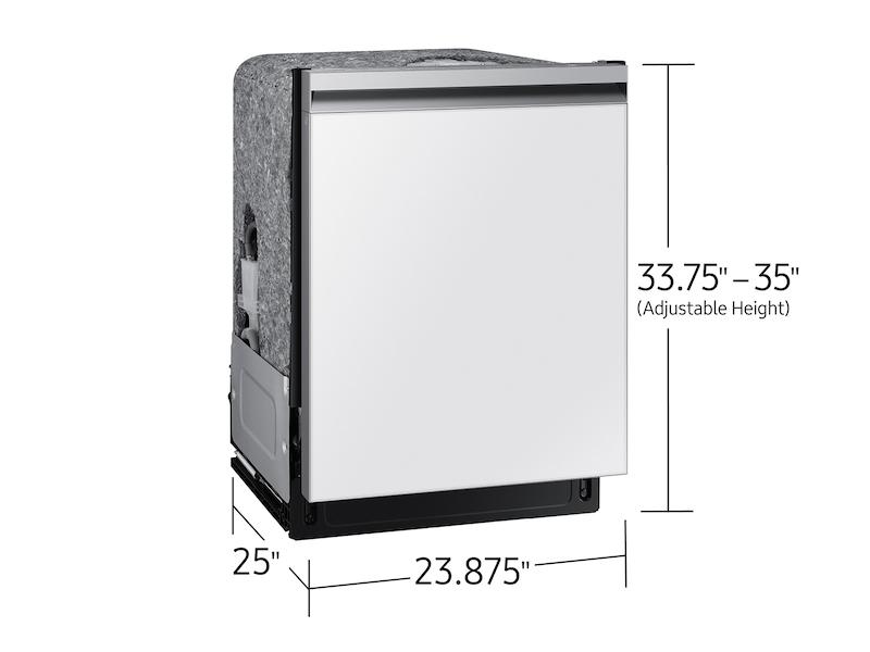 SAMSUNG DW80CB545012 Bespoke Autorelease Smart 46dba Dishwasher With Stormwash In WH...