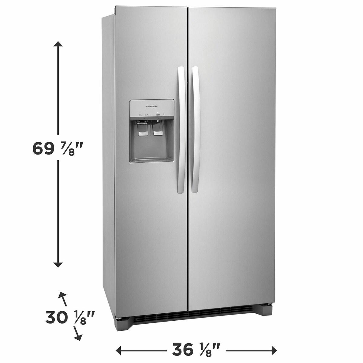 FRIGIDAIRE FRSC2333AS Frigidaire 22.3 Cu. Ft. 36'' Counter Depth Side By Side Refrigerator