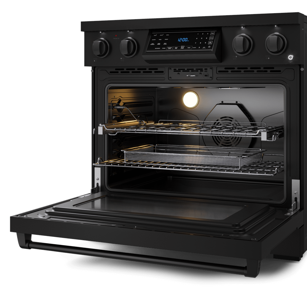 THOR KITCHEN RSE36B 36 Inch Professional Electric Range With Tilt Panel Touch Control I...