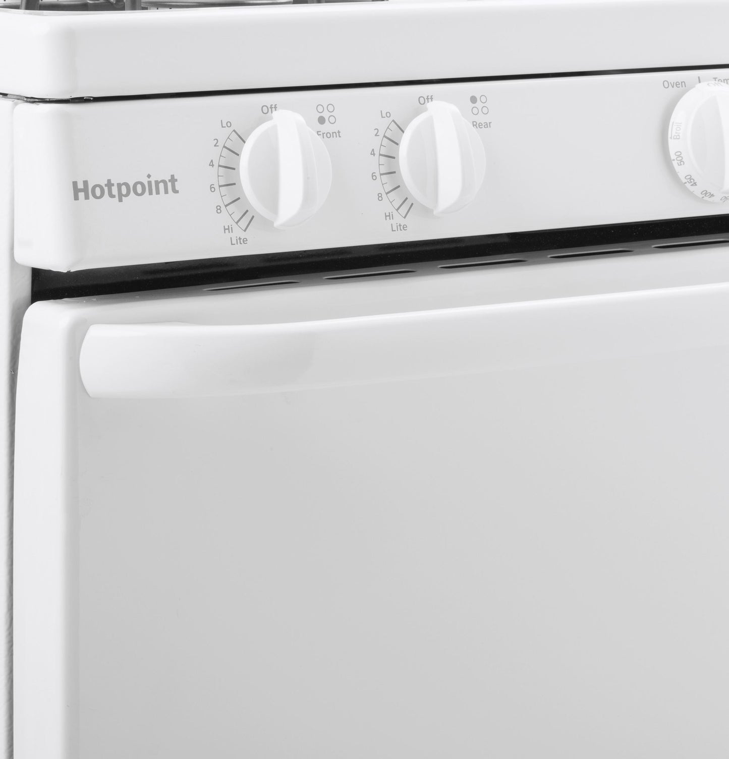 HOTPOINT RAS200DMWW Hotpoint 20"" Electric Free-standing Front-control Electric Range