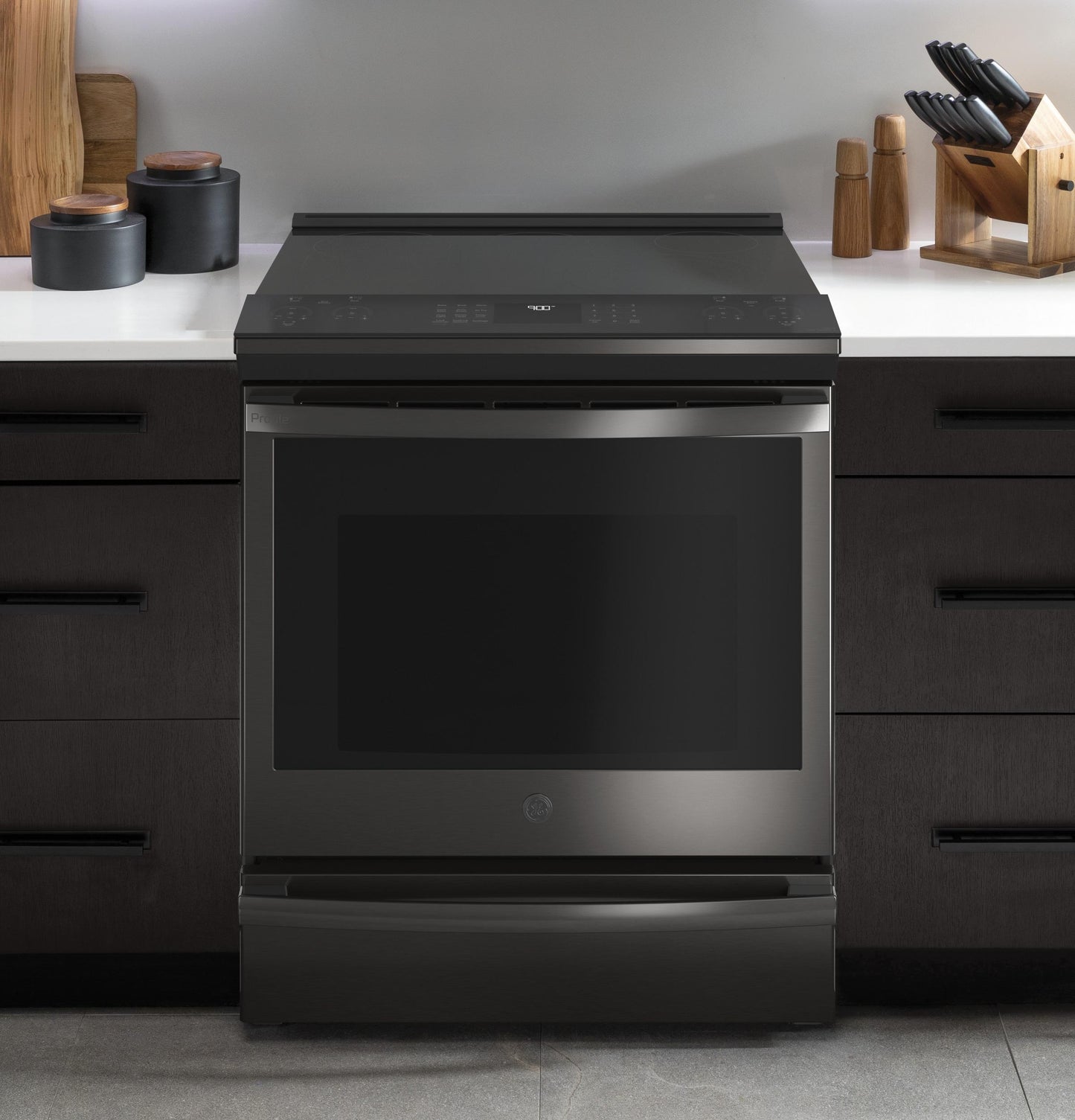 GE APPLIANCES PSS93BPTS GE Profile 30"" Smart Slide-in Electric Convection Range
