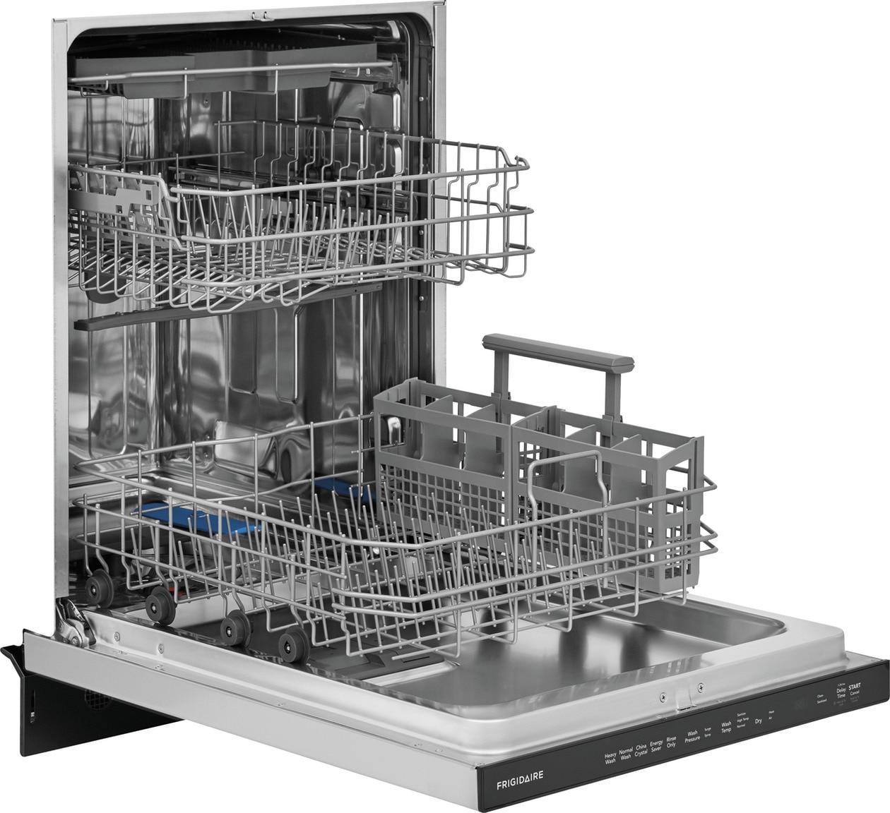 FRIGIDAIRE FDSP4501AS Frigidaire 24"" Stainless Steel Tub Built-in Dishwasher