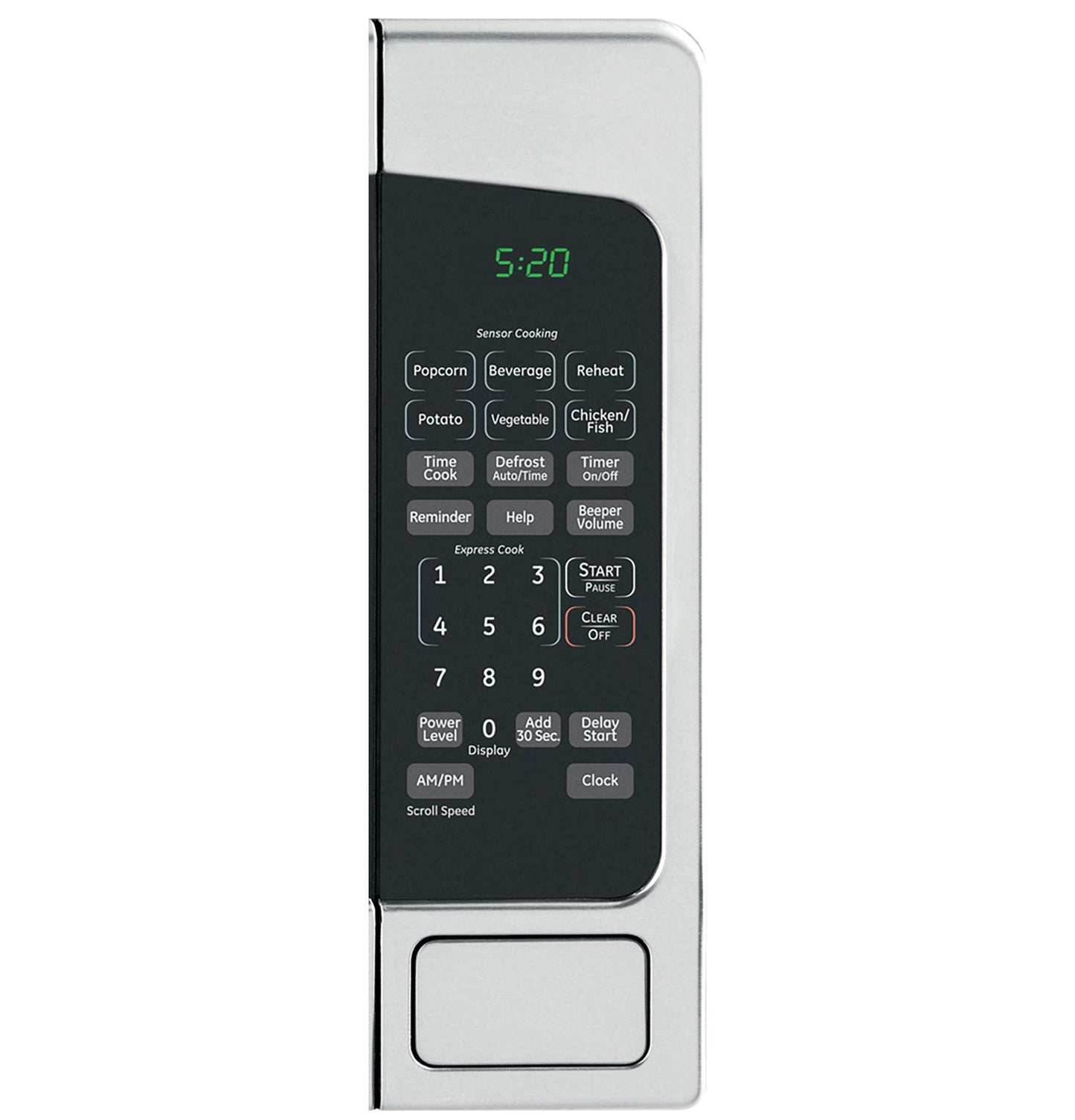 GE APPLIANCES GCST20S1WSS Ge 2.0 Cu. Ft. Capacity Countertop Microwave Oven