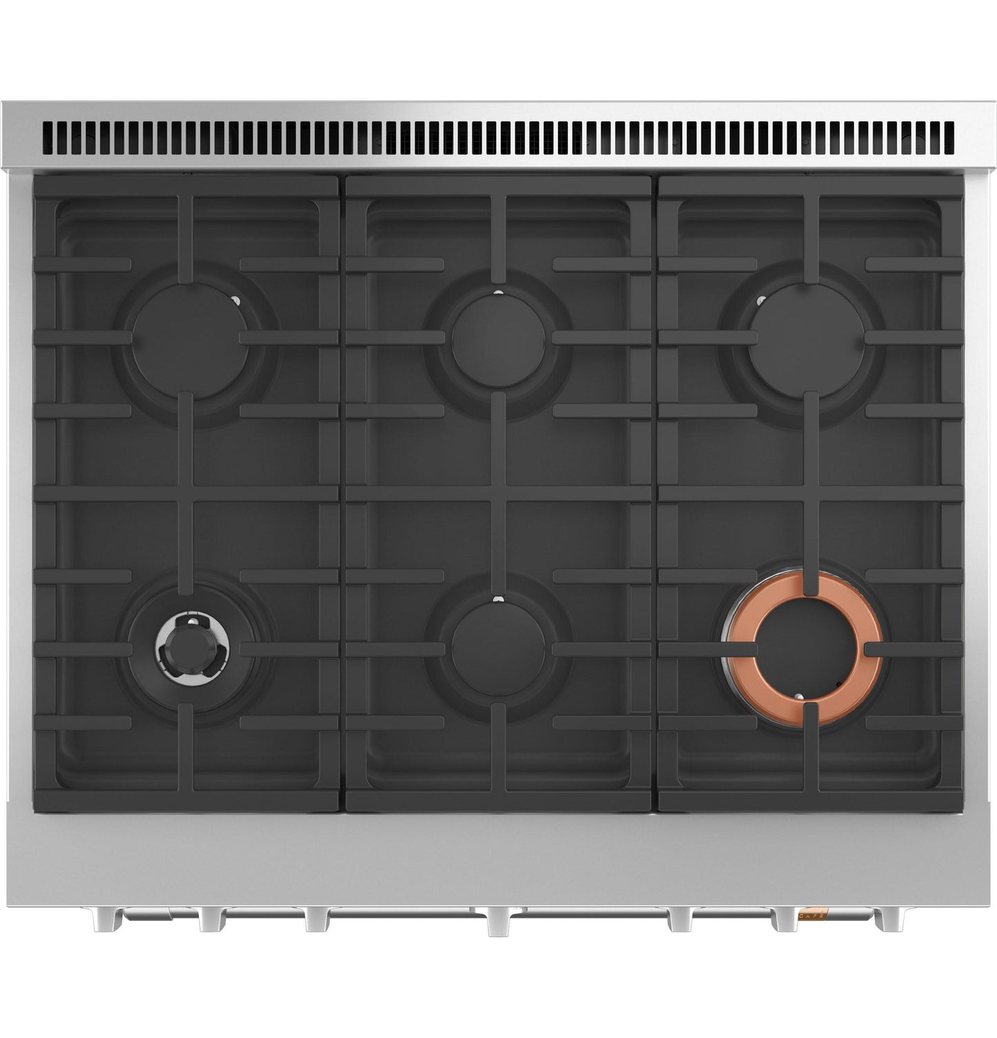 CAFE C2Y366P2TS1 Cafe 36"" Smart Dual-fuel Commercial-style Range With 6 BURNER...