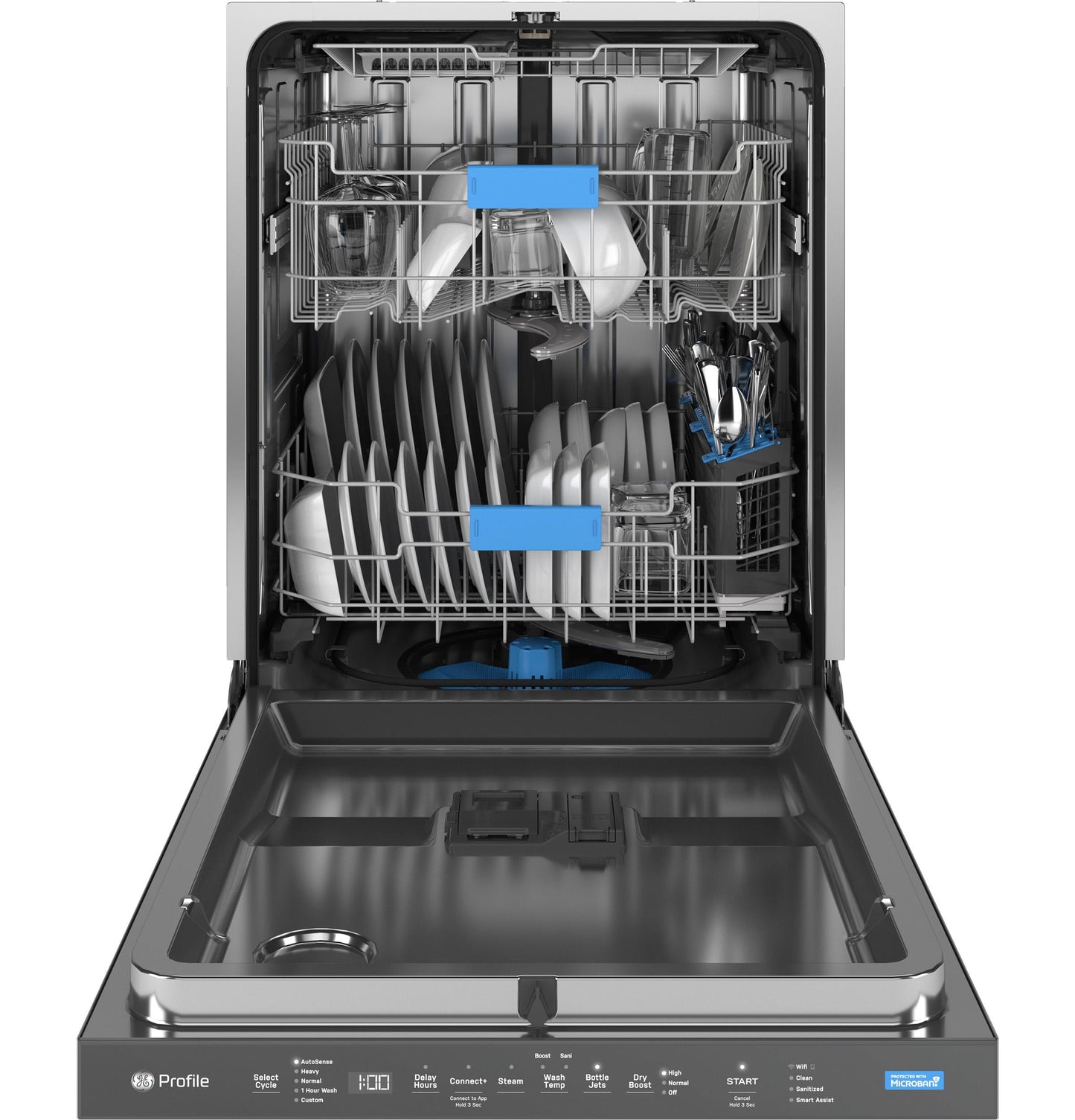 GE APPLIANCES PDP715SYVFS GE Profile Fingerprint Resistant Top Control With Stainless STE...