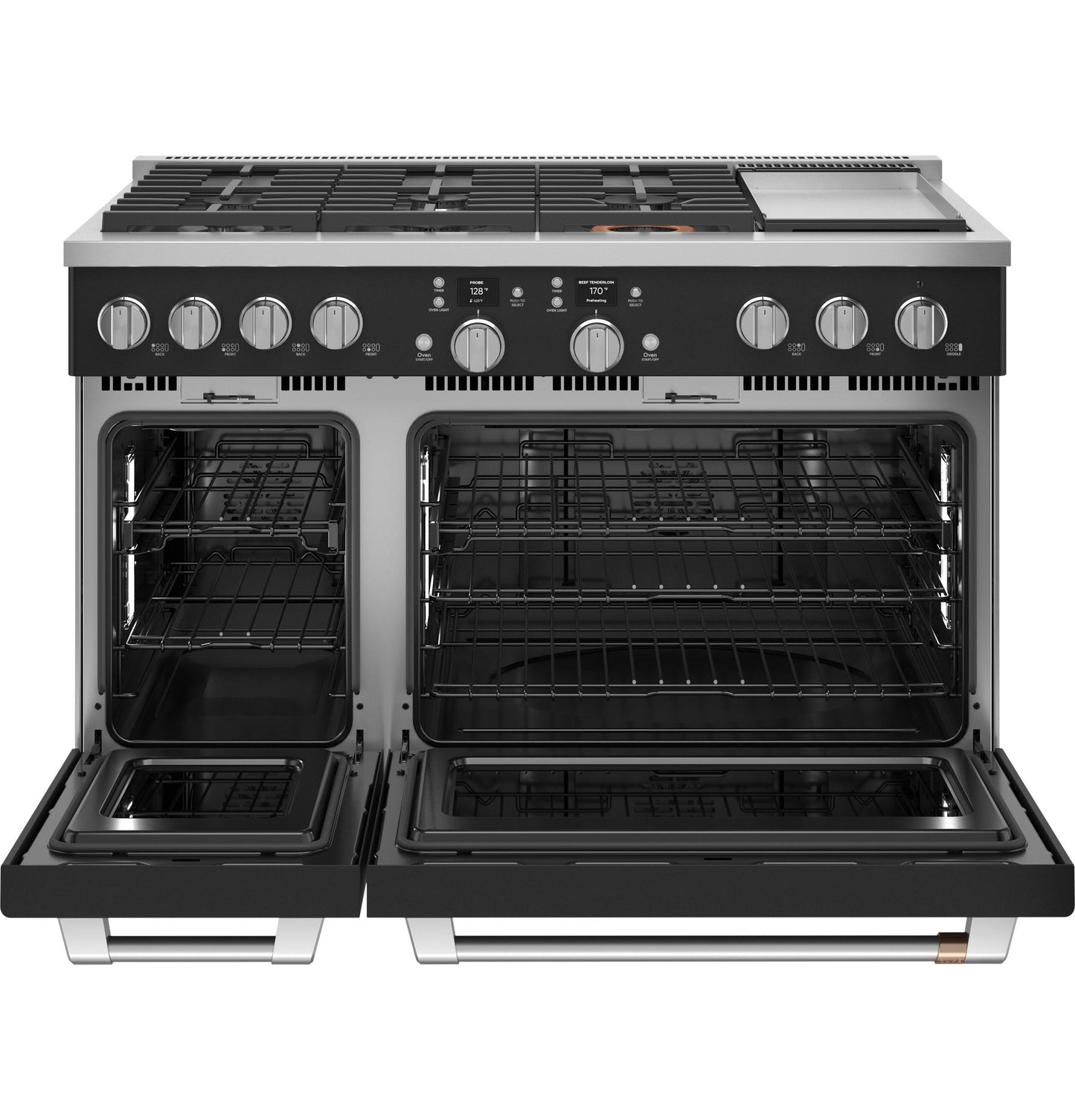 CAFE C2Y486P3TD1 Cafe 48"" Smart Dual-fuel Commercial-style Range With 6 BURNER...
