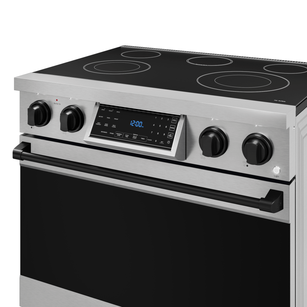 THOR KITCHEN RSE36BLK 36 Inch Professional Electric Range With Tilt Panel Touch Control I...