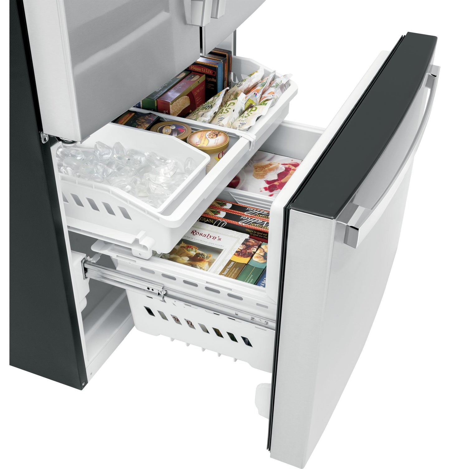 GE APPLIANCES GWE22JYMFS Ge Energy Star 21.9 Cu. Ft. Fingerprint Resistant COUNTER-DEP...