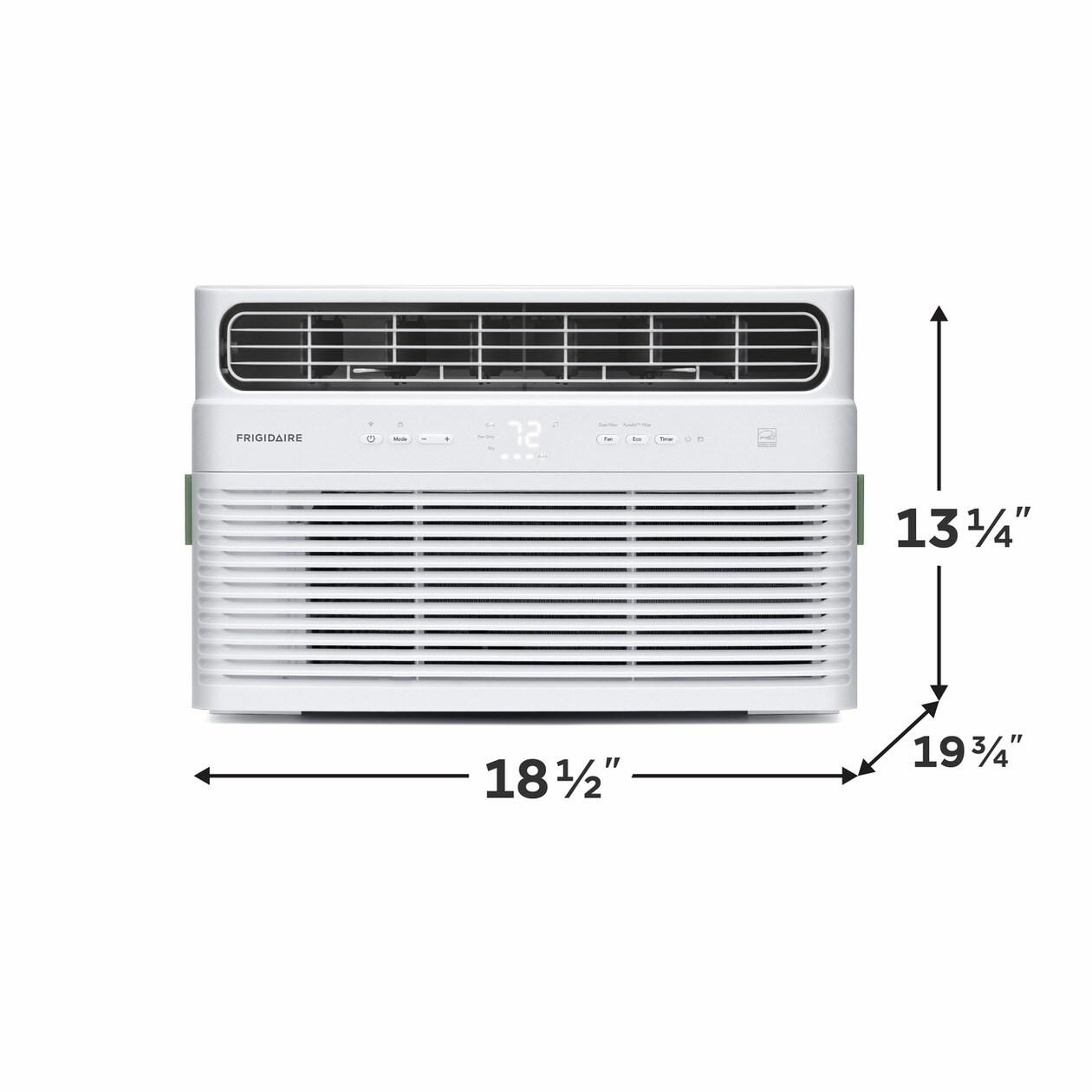 FRIGIDAIRE FHWW085WE1 Frigidaire 8,000 BTU Inverter Window Room Air Conditioner With WI-F...