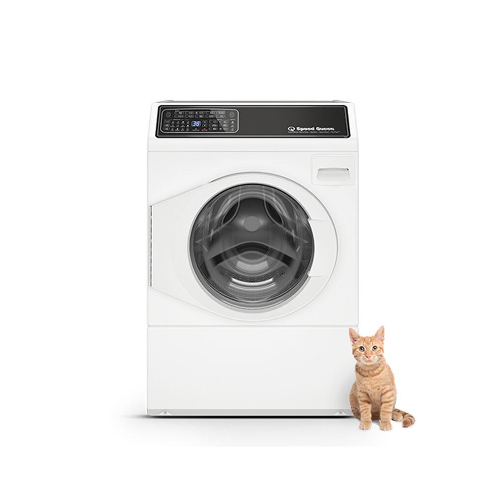 SPEED QUEEN FF7009WN Ff7 White Front Load Washer With Pet Plus | Sanitize | Fast Cycle T...