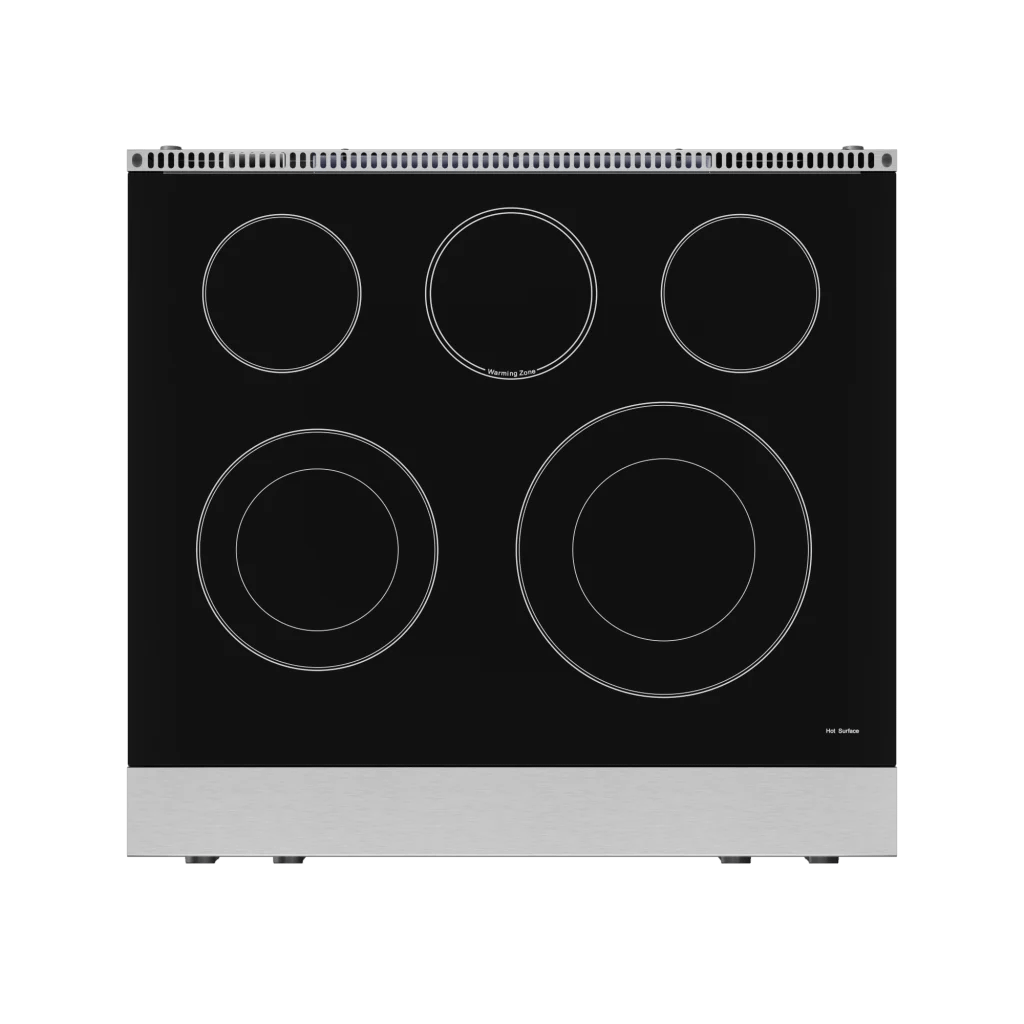 THOR KITCHEN RSE30BLK 30 Inch Professional Electric Range With Tilt Panel Touch Control I...