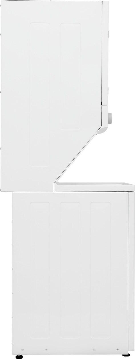 FRIGIDAIRE FLCE7523AW Frigidaire Electric Long Vent Stacked Laundry Center - 3.9 Cu. Ft W...