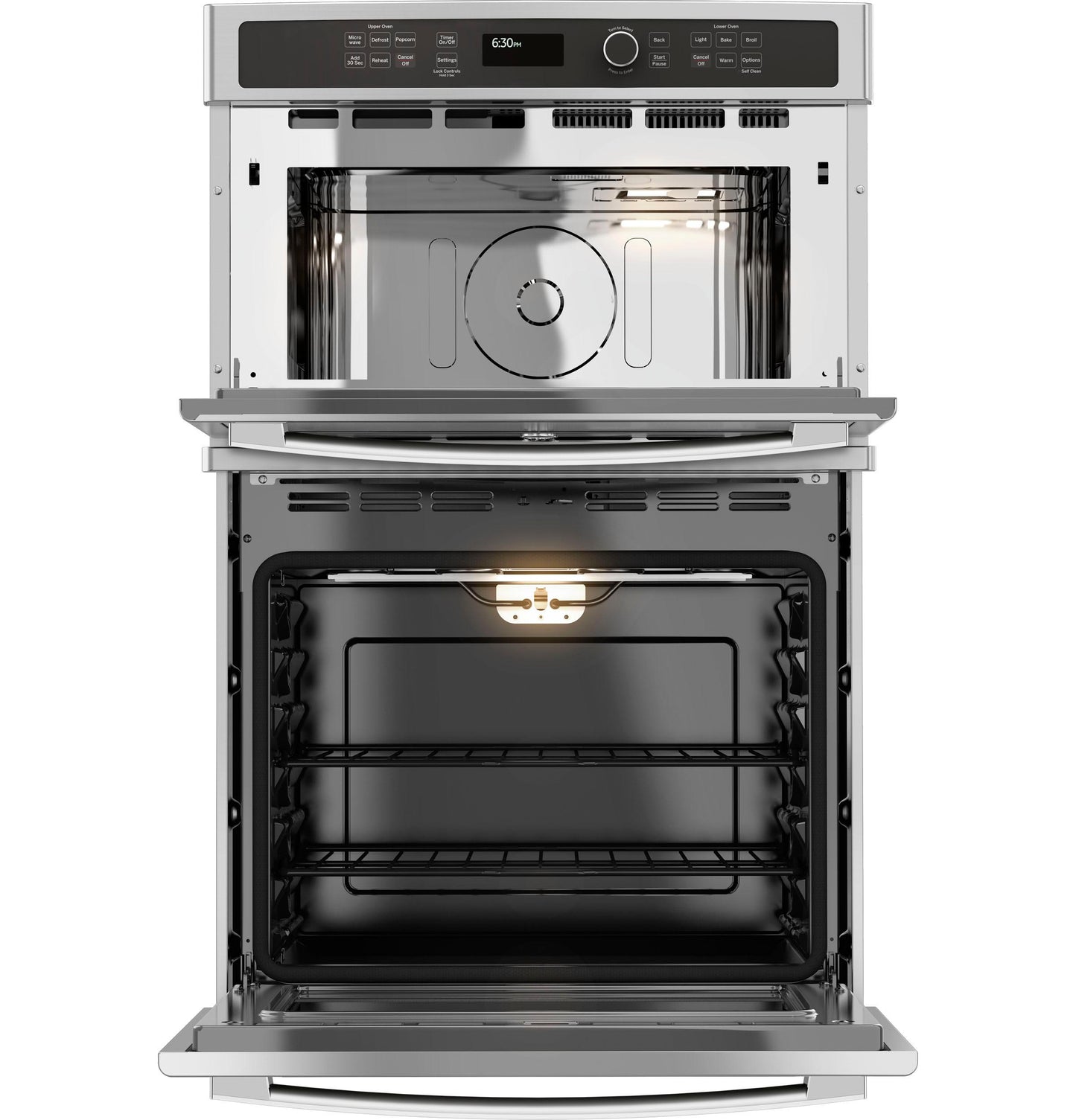GE APPLIANCES JK3800SHSS Ge 27"" Built-in Combination Microwave/thermal Wall Oven