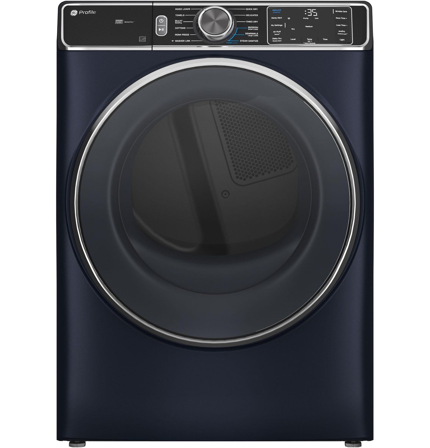 GE APPLIANCES PFD87ESPVRS GE Profile 7.8 Cu. Ft. Capacity Smart Front Load Electric DRYER...