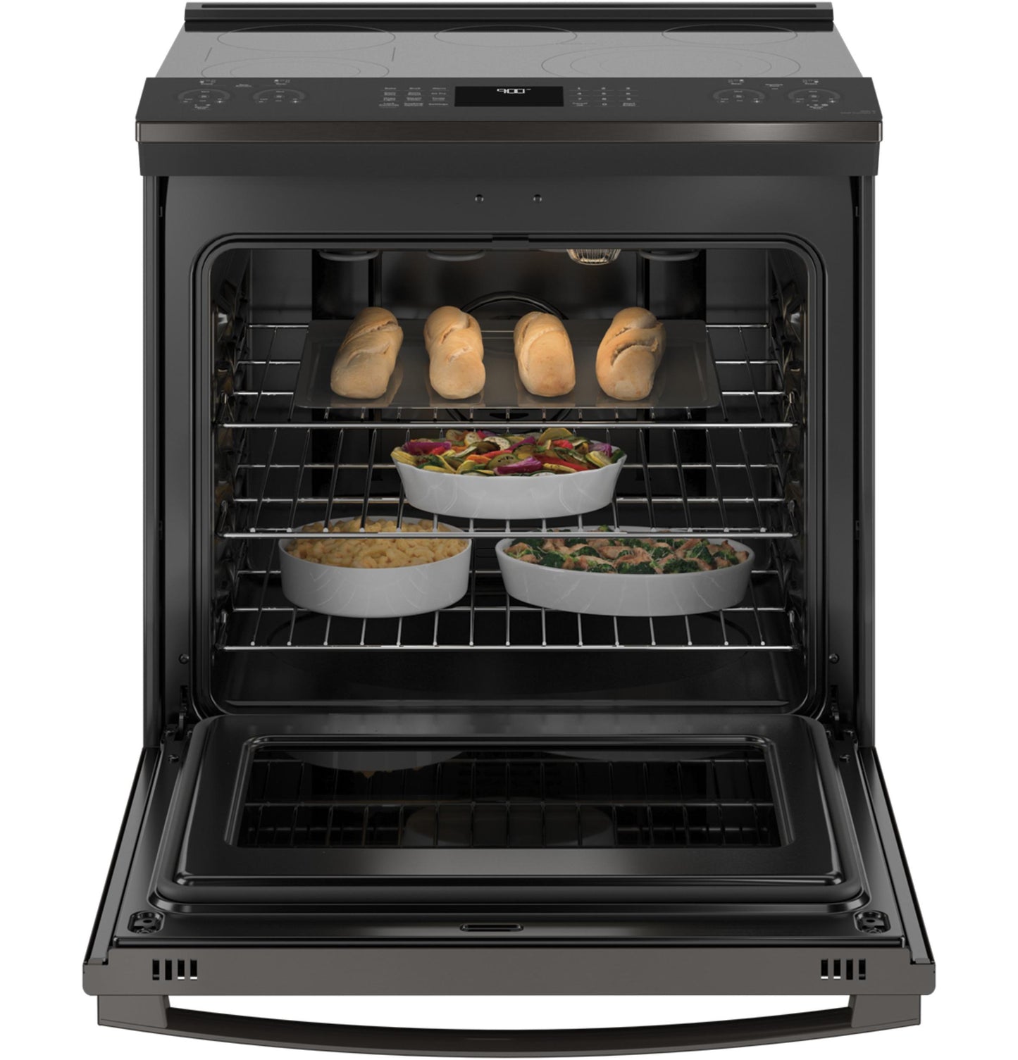 GE APPLIANCES PSS93BPTS GE Profile 30"" Smart Slide-in Electric Convection Range