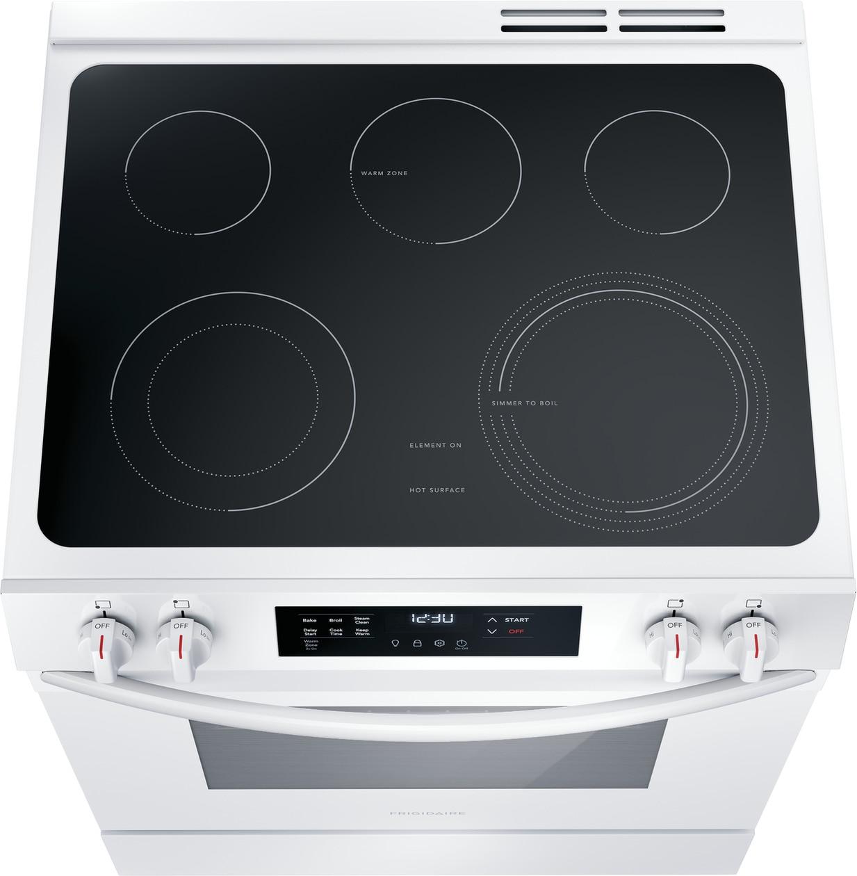 FRIGIDAIRE FCFE3062AW Frigidaire 30"" Front Control Electric Range