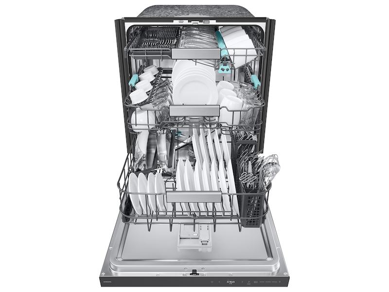 SAMSUNG DW90F89T0USR 38 Dba Bespoke Smart Dishwasher With 3rd Rack Washing System In FIN...