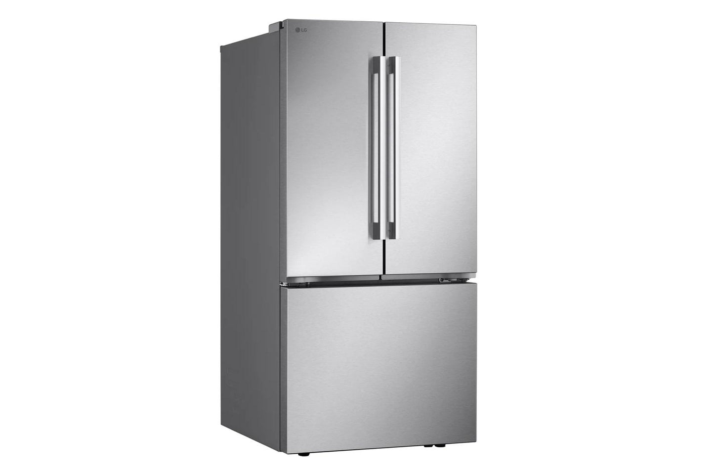 LG LF25H6200S 25 CU.FT. 3-door French Door Refrigerator With New Hybrid Handle DE...
